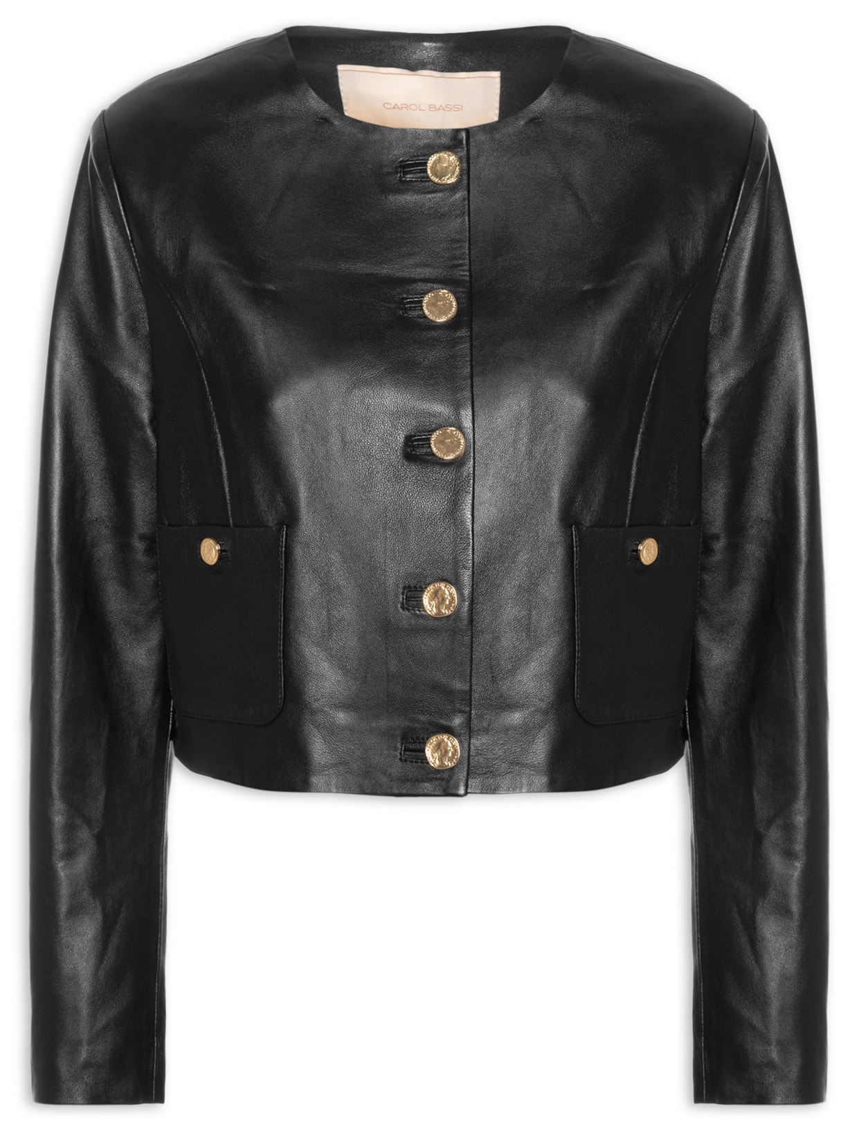 Casaco Feminino Spencer Pia - Preto