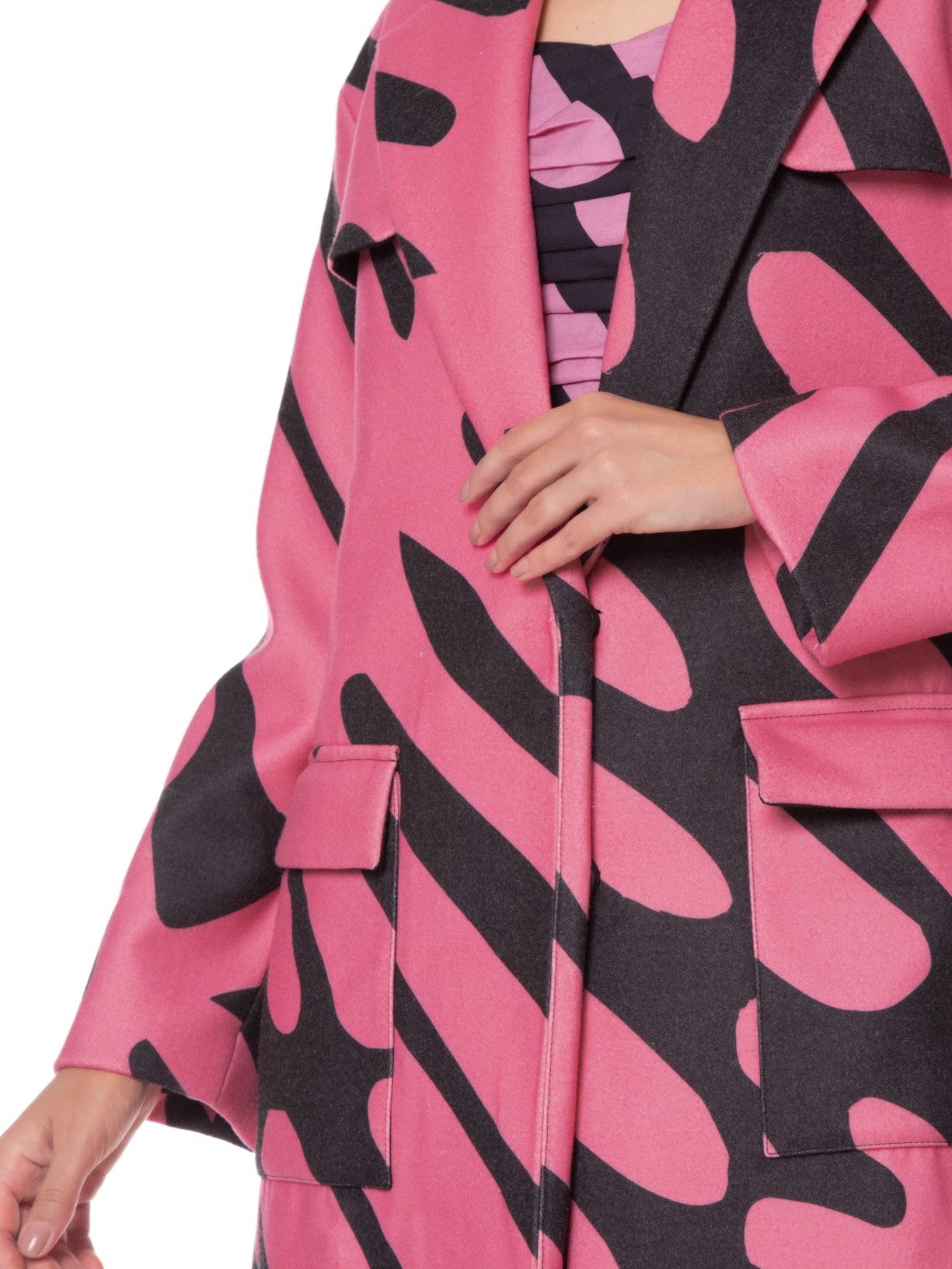 Casaco Feminino Splash Rosa Gude