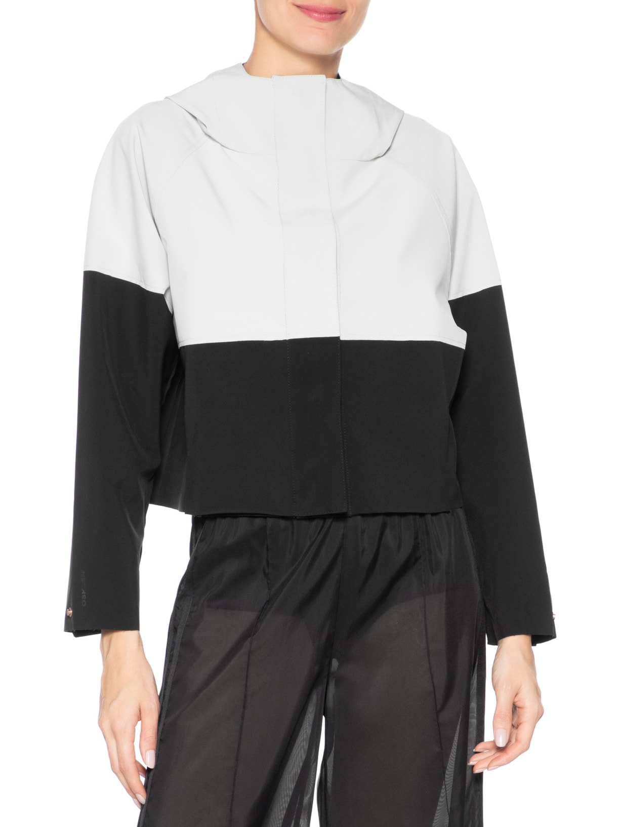 Casaco Feminino Superlight Double Face Bicolor Off White Osklen