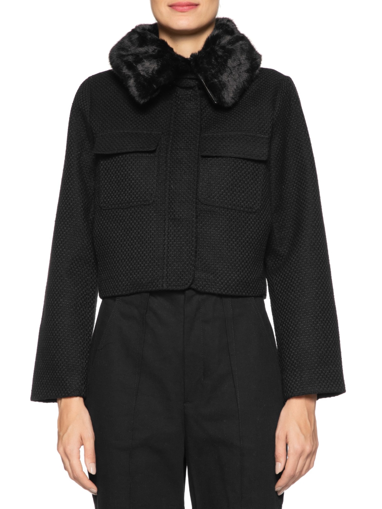 Casaco Feminino Tamires Preto Le Lis