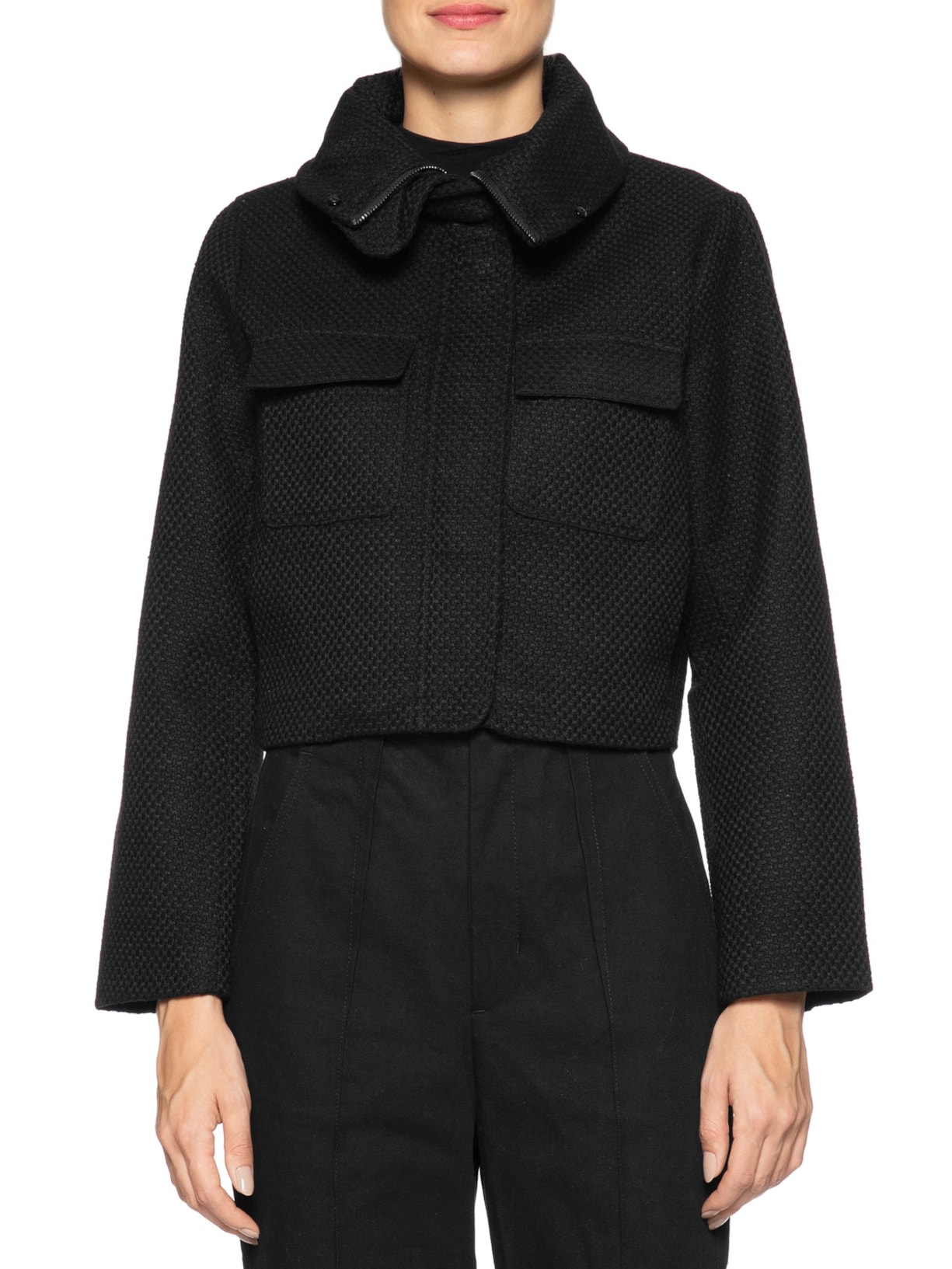 Casaco Feminino Tamires Preto Le Lis