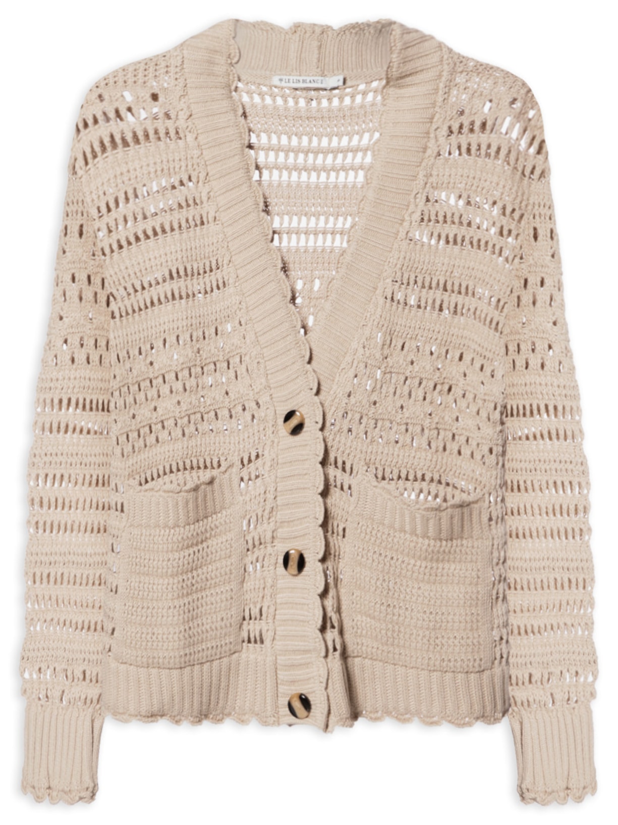 Casaco Feminino Tie - Bege