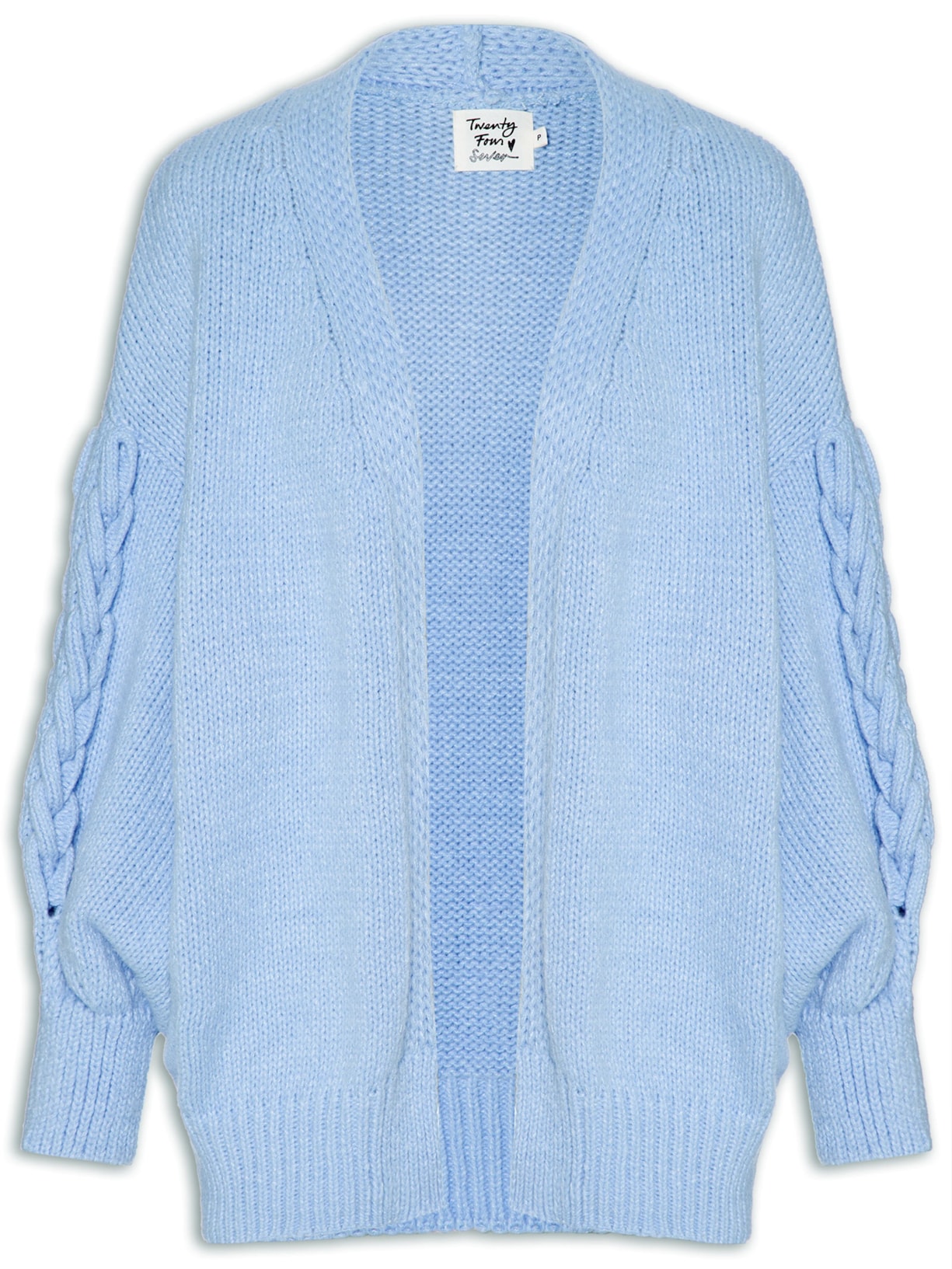 Casaco Feminino Trança Flávia - Azul