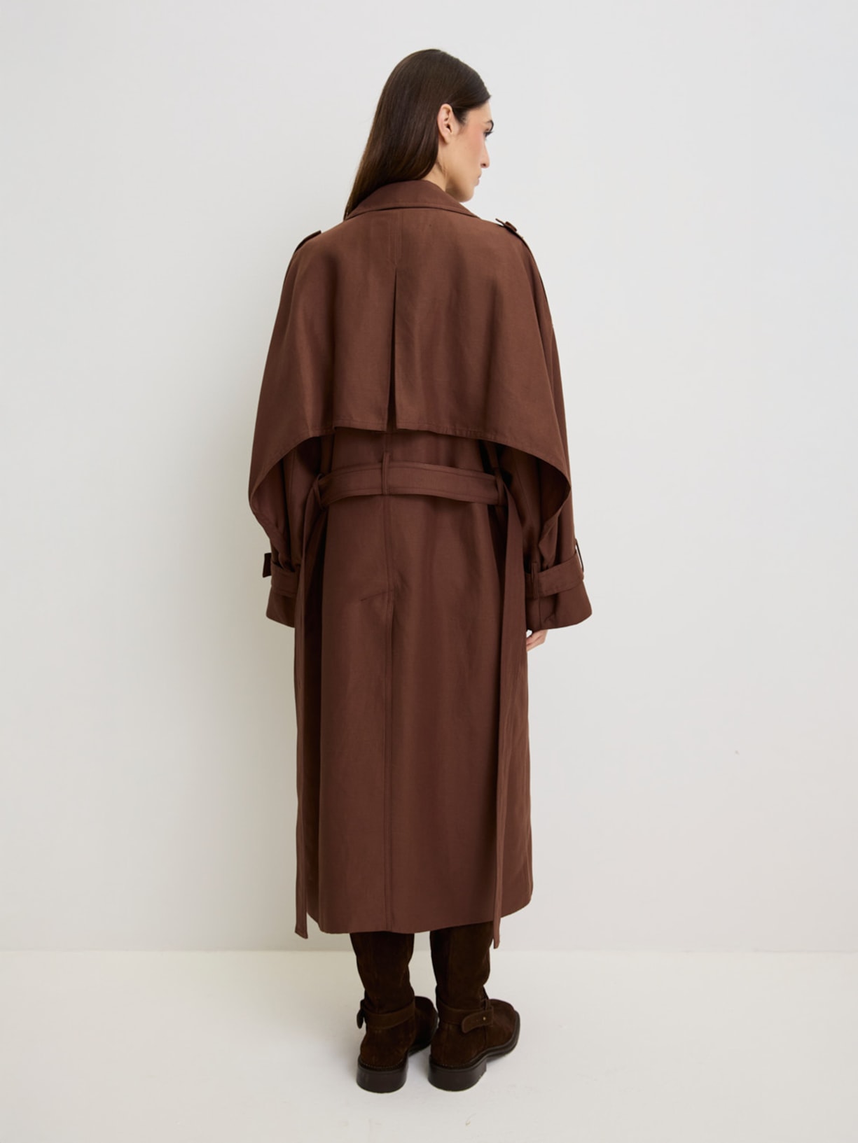 Casaco Feminino Trench Churchill I26 Marrom Mixed