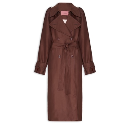 Casaco Feminino Trench Churchill I26 - Marrom