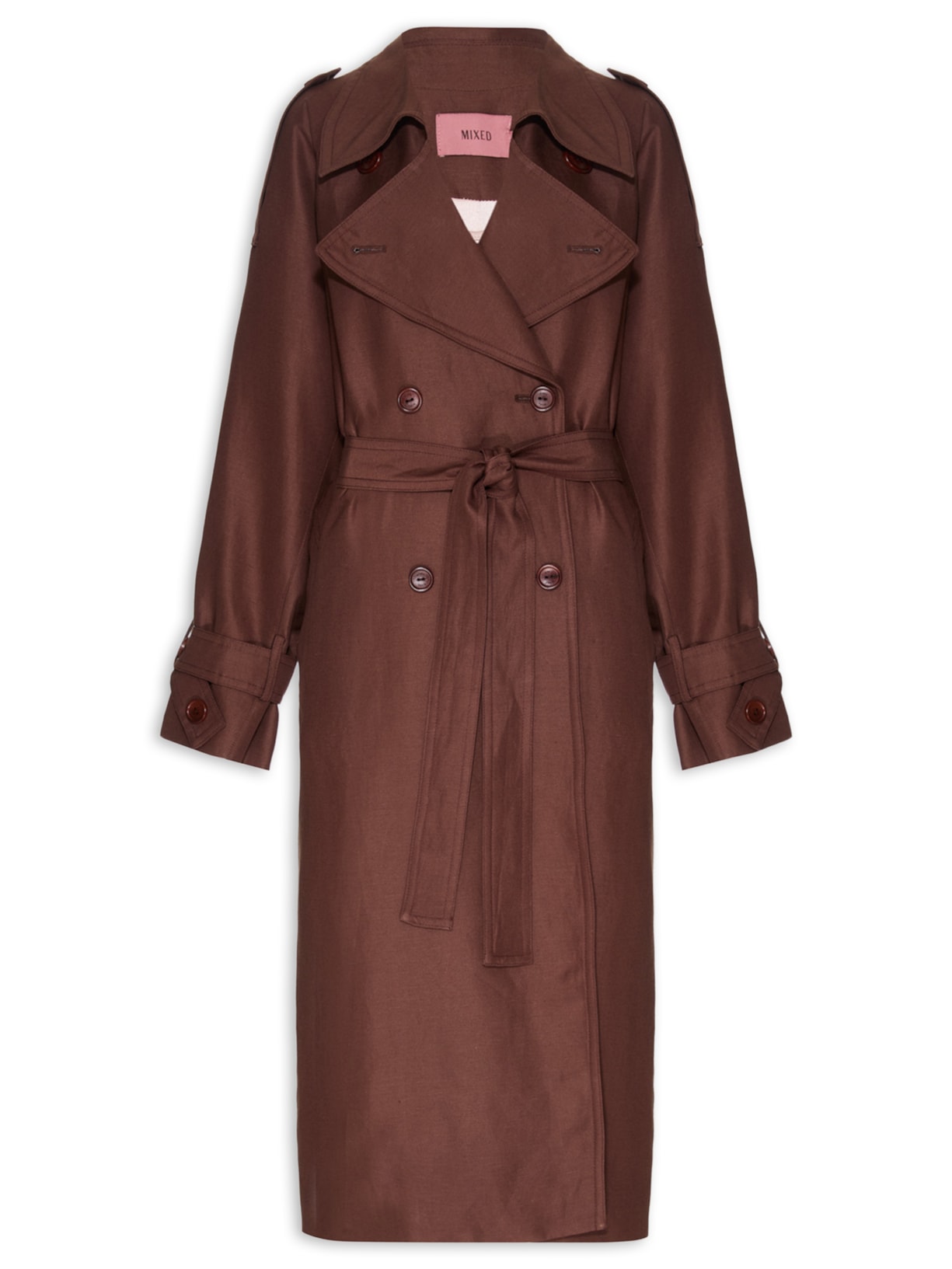 Casaco Feminino Trench Churchill I26 - Marrom