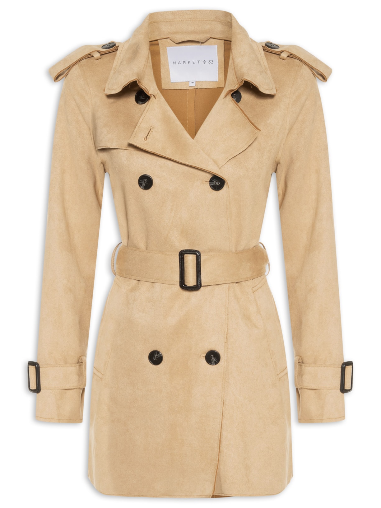 Casaco Feminino Trench Coat - Bege