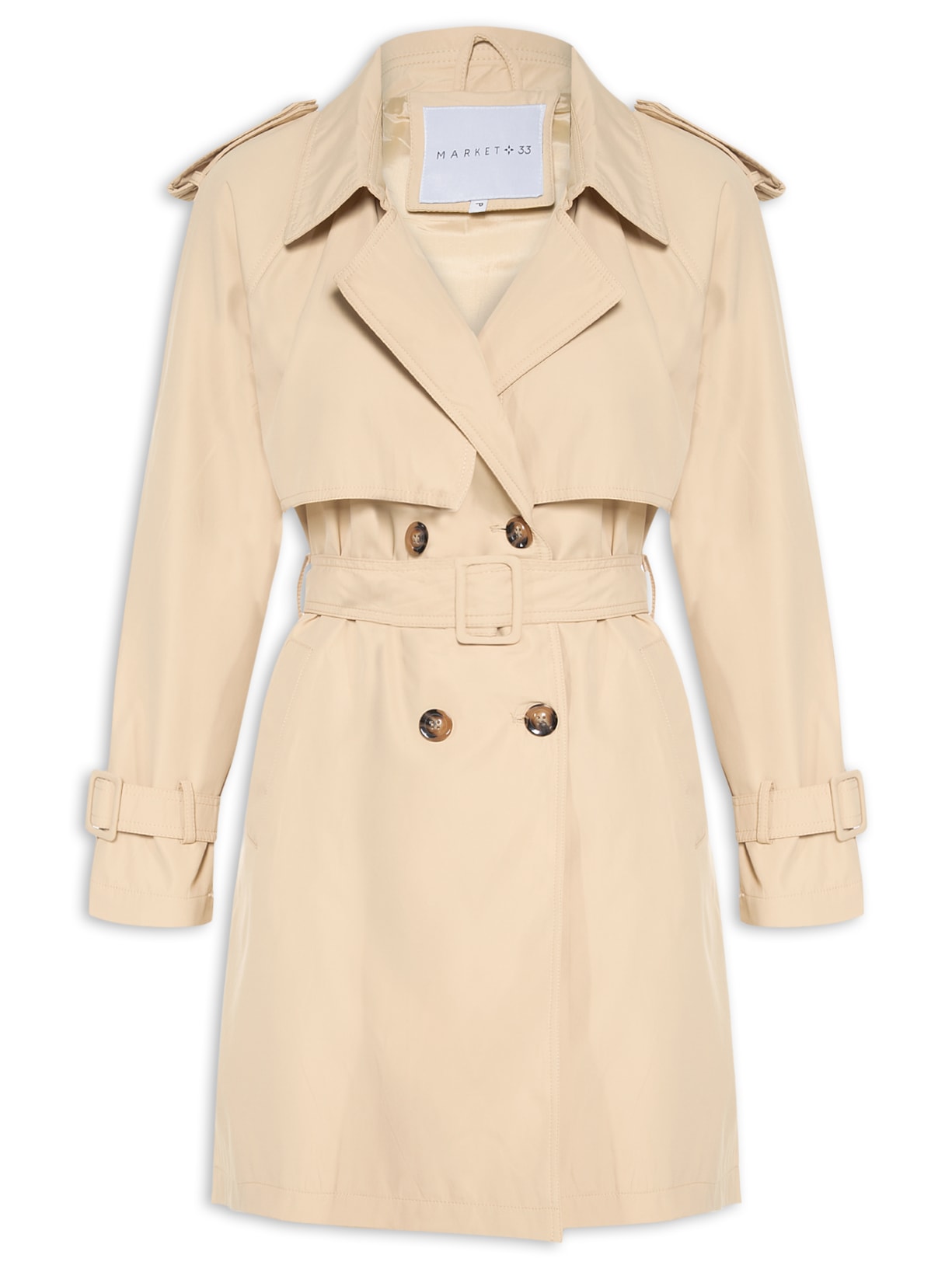 Casaco Feminino Trench Coat - Bege