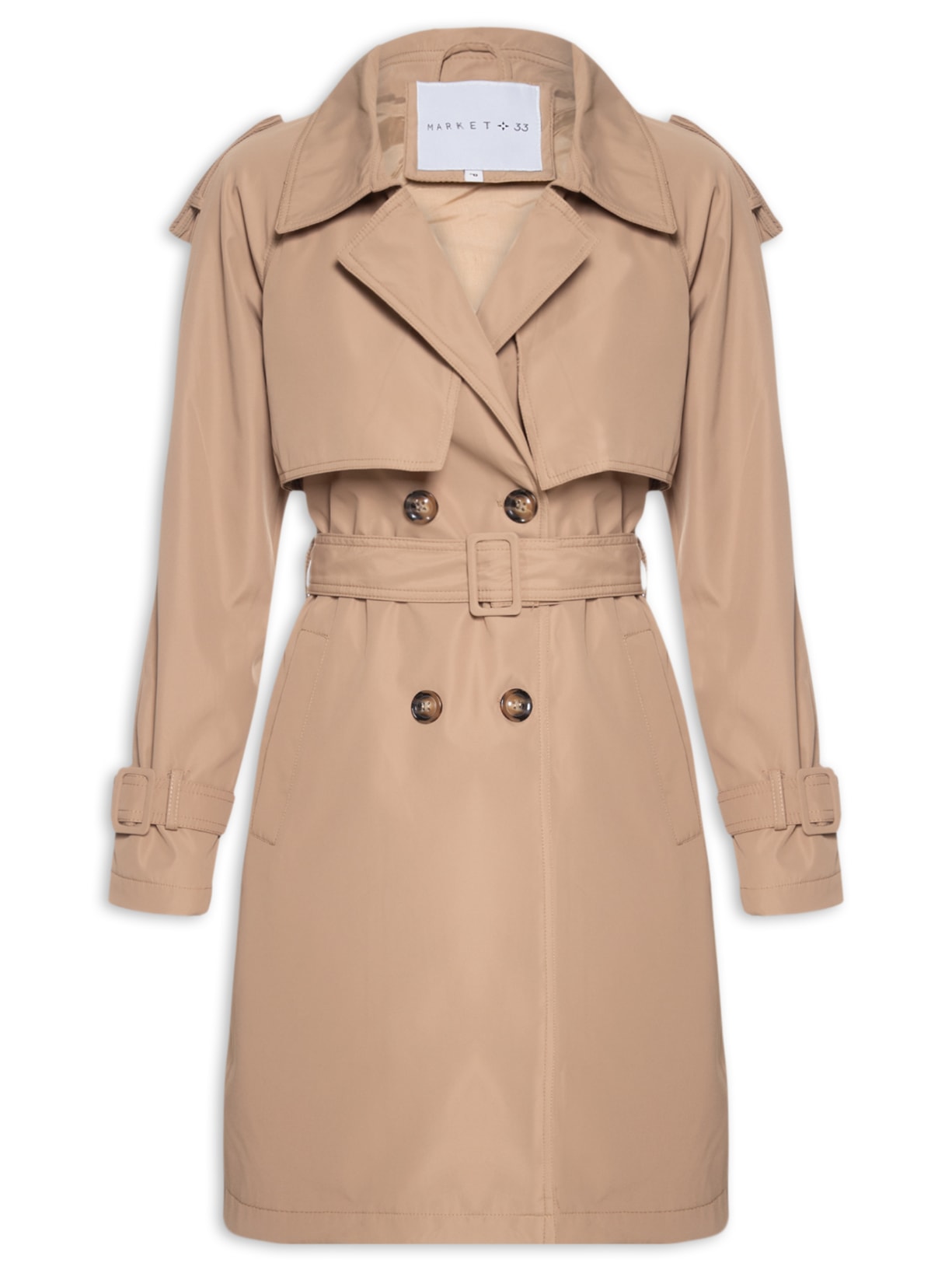 Casaco Feminino Trench Coat - Bege