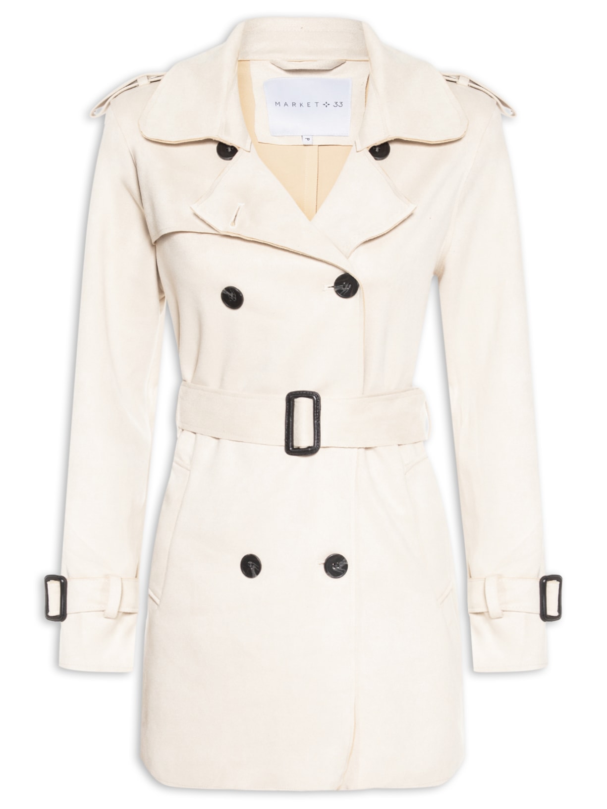 Casaco Feminino Trench Coat - Bege