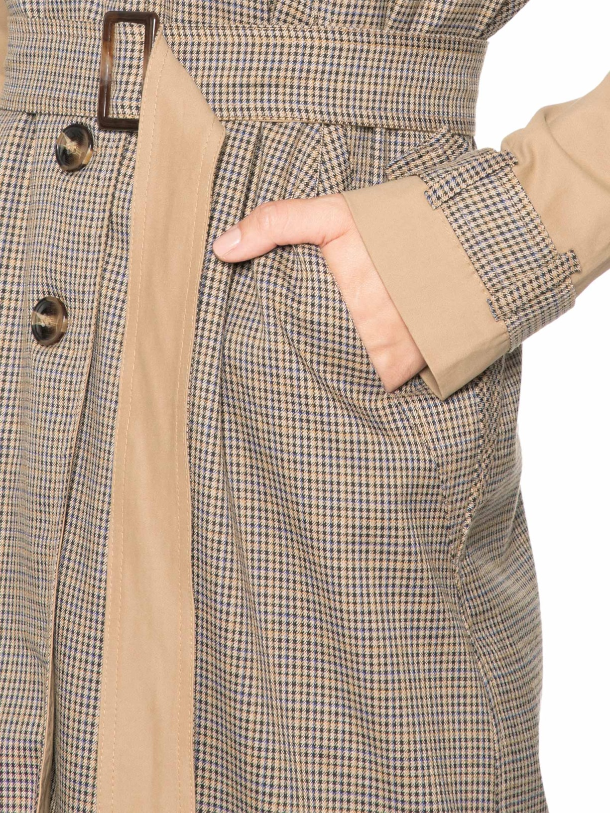 Casaco Feminino Trench Coat Georgia Bege All Most Vintage