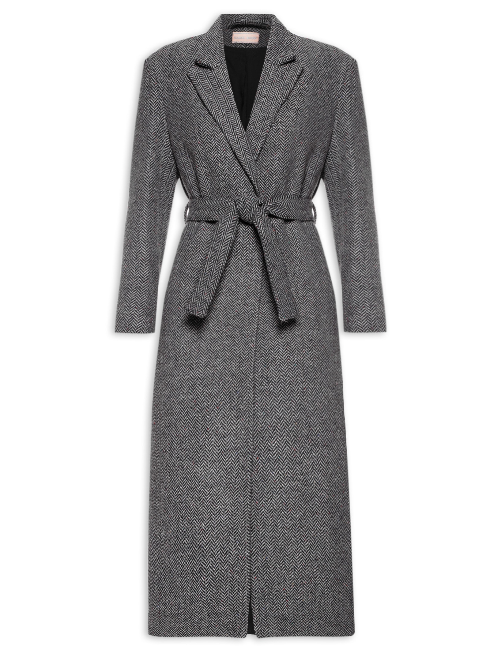 Casaco Feminino Trench Coat Jane - Carol Bassi - Preto