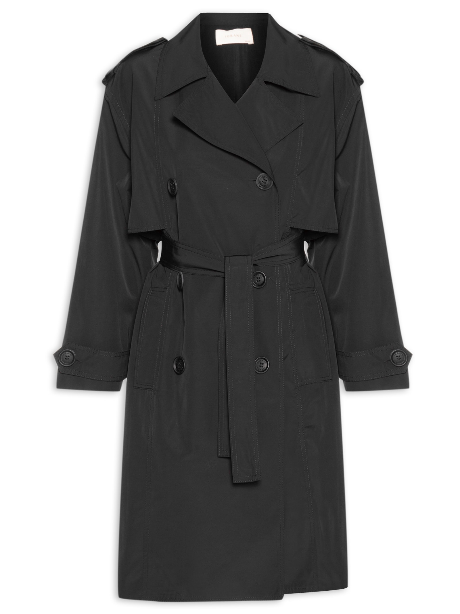 Iorane - Casaco Feminino Trench Coat - Preto