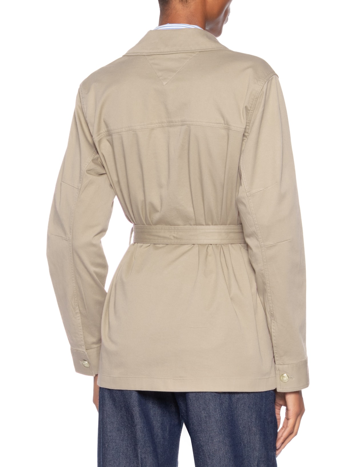 Casaco Feminino Trench Field Ls Bege Tommy Hilfiger