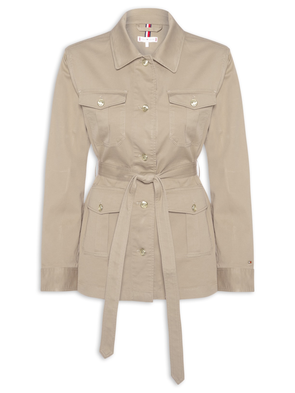 Casaco Feminino Trench Field Ls - Bege