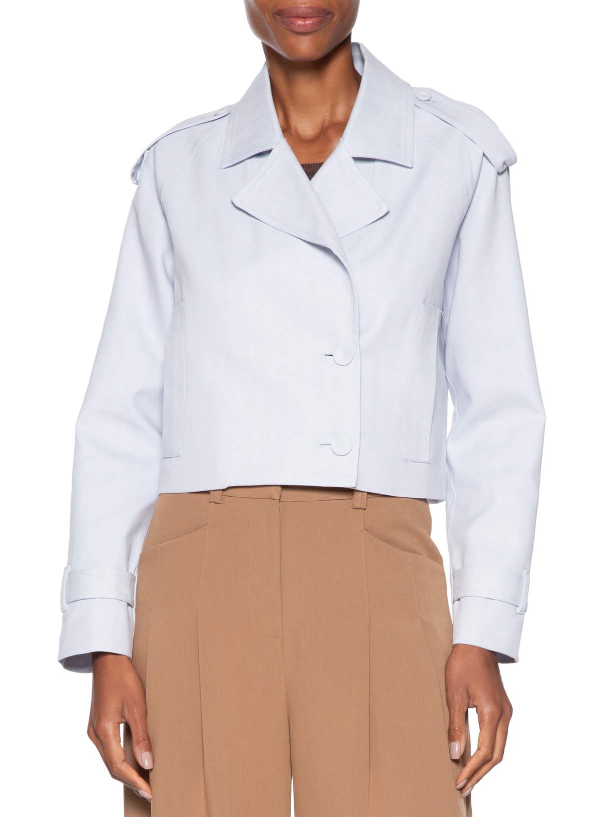 Casaco Feminino Trench Ivy Azul Le Lis