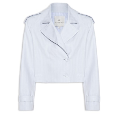 Casaco Feminino Trench Ivy - Azul