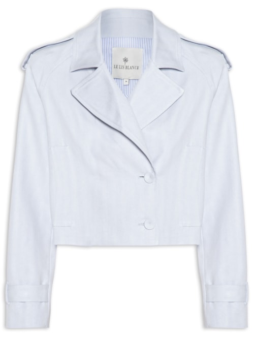 Casaco Feminino Trench Ivy - Azul