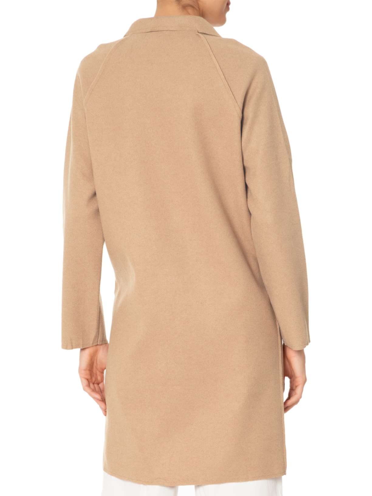 Casaco Feminino Trenchcoat Básico Alongado Marrom Basiq