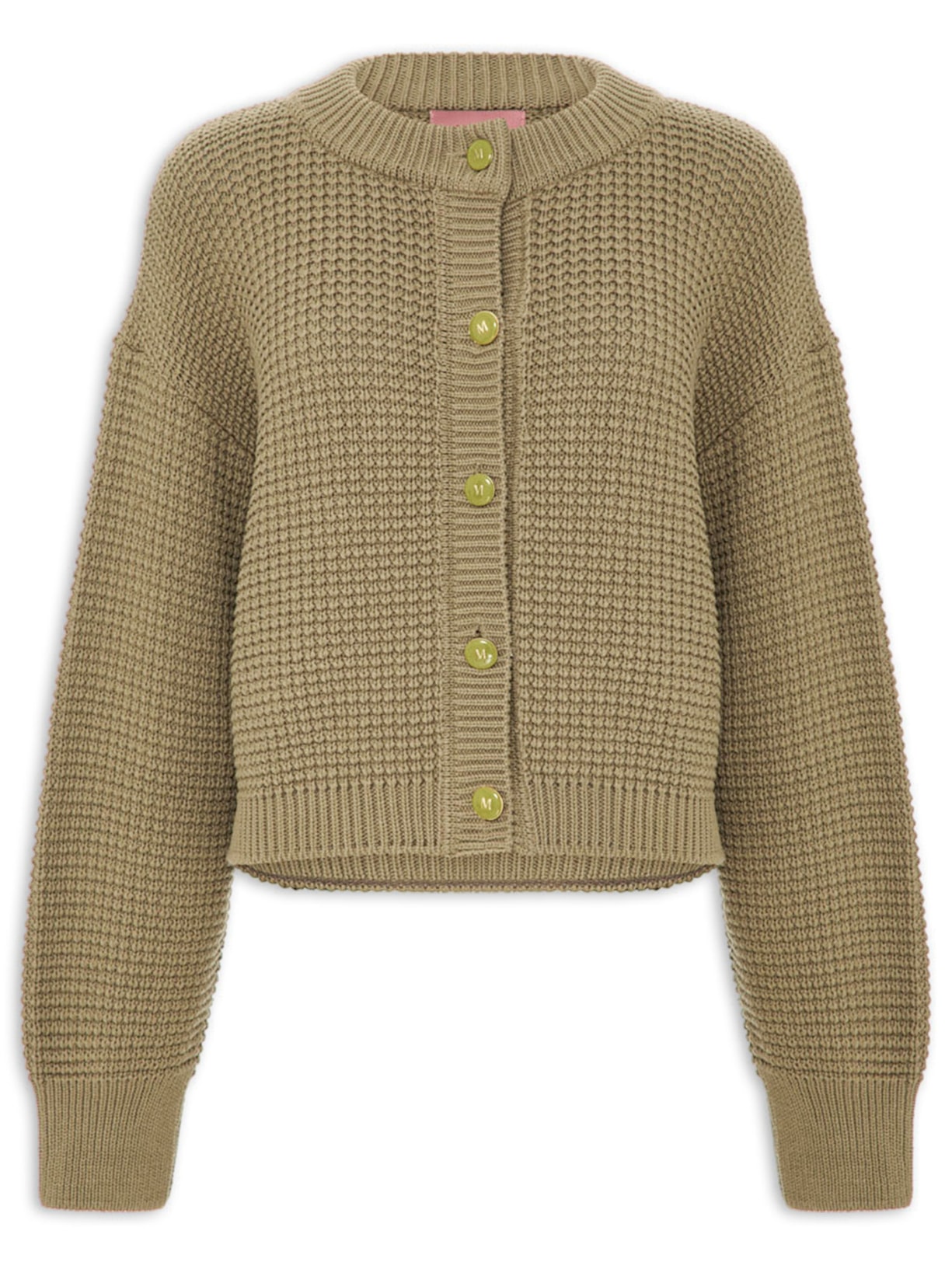 Casaco Feminino Tricot Austria V27 Verde Mixed