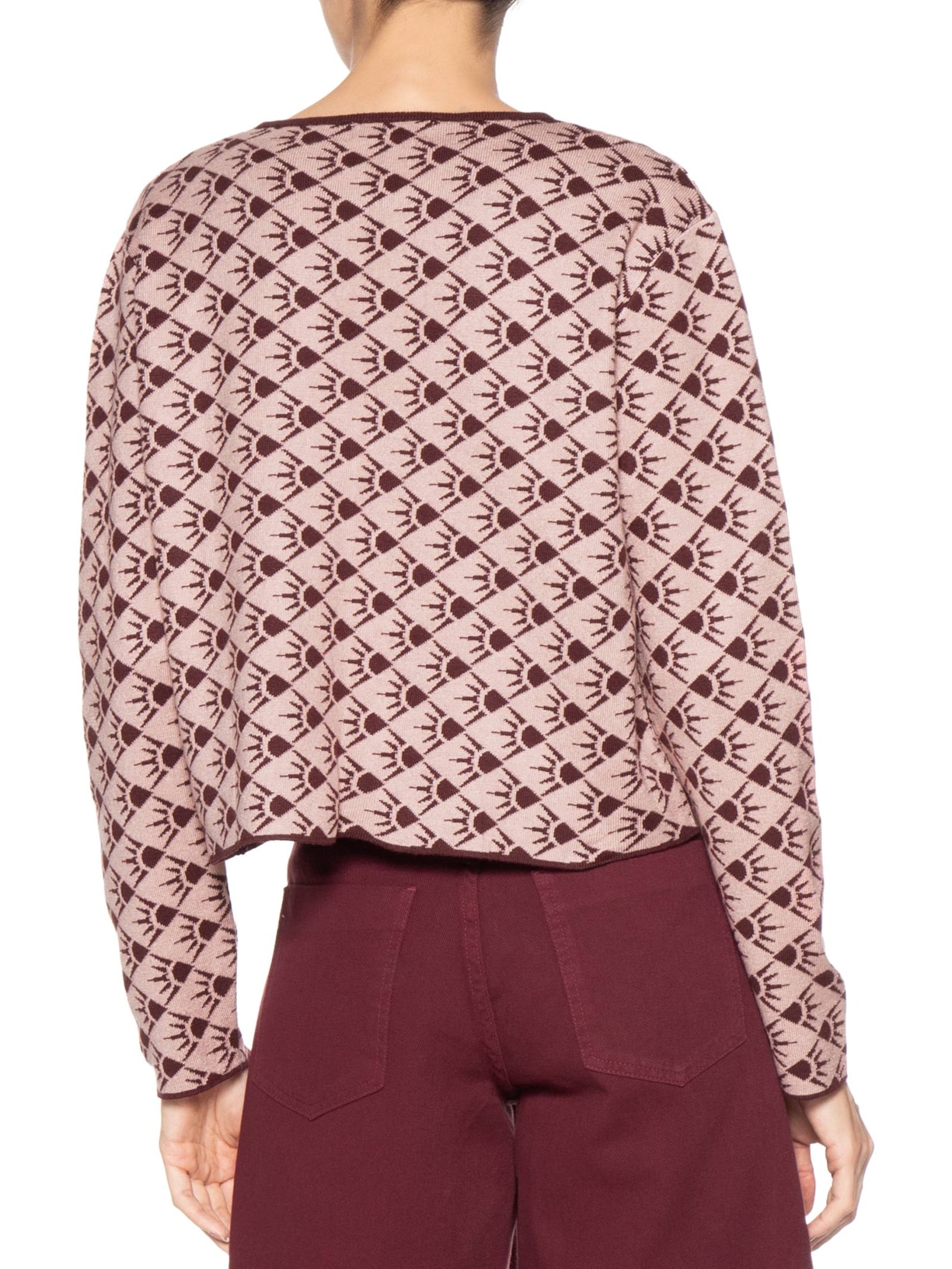 Casaco Feminino Tricot Floriluz Rosa Dress To