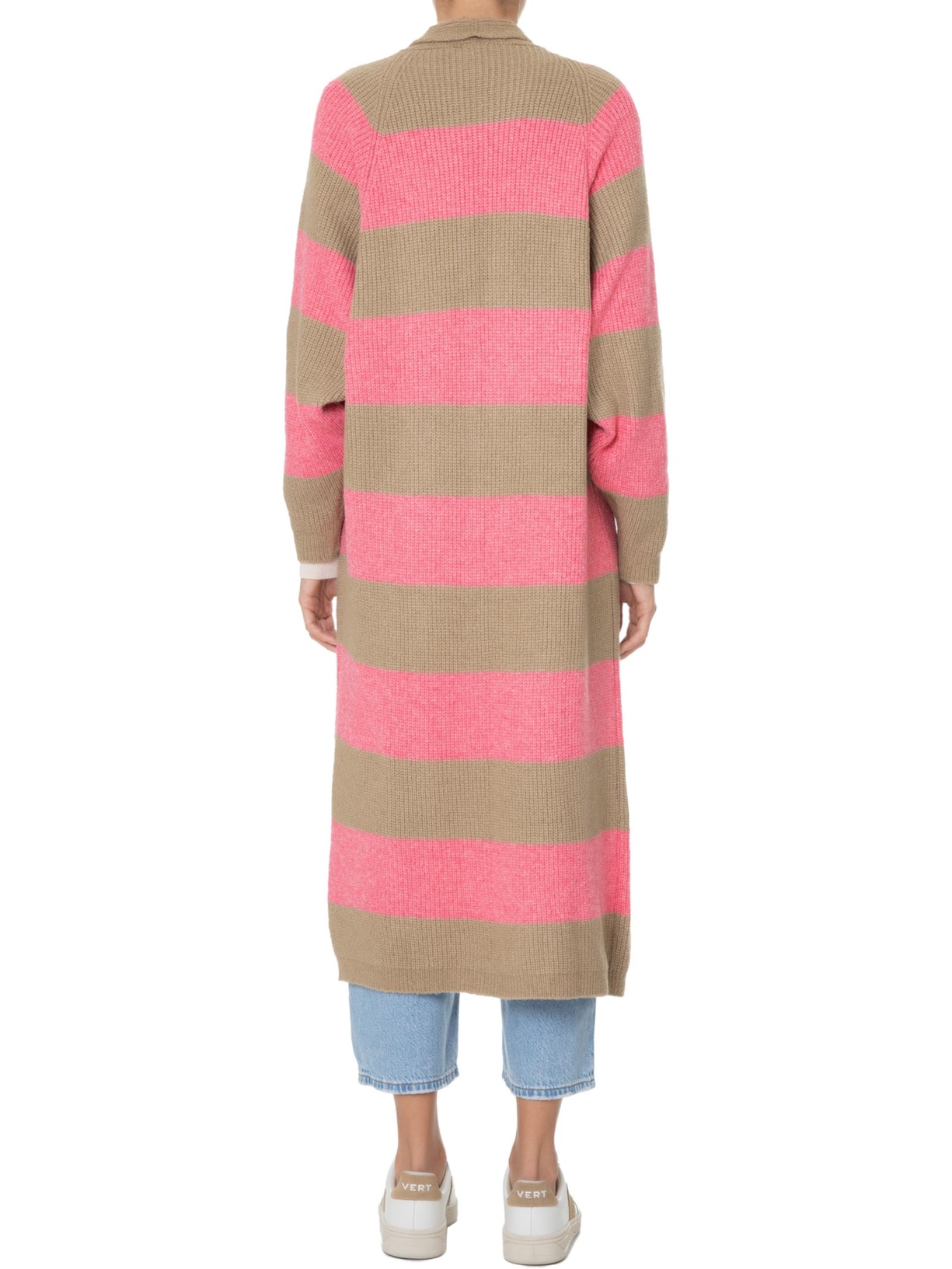 Casaco Feminino Tricot Marrom Anselmi