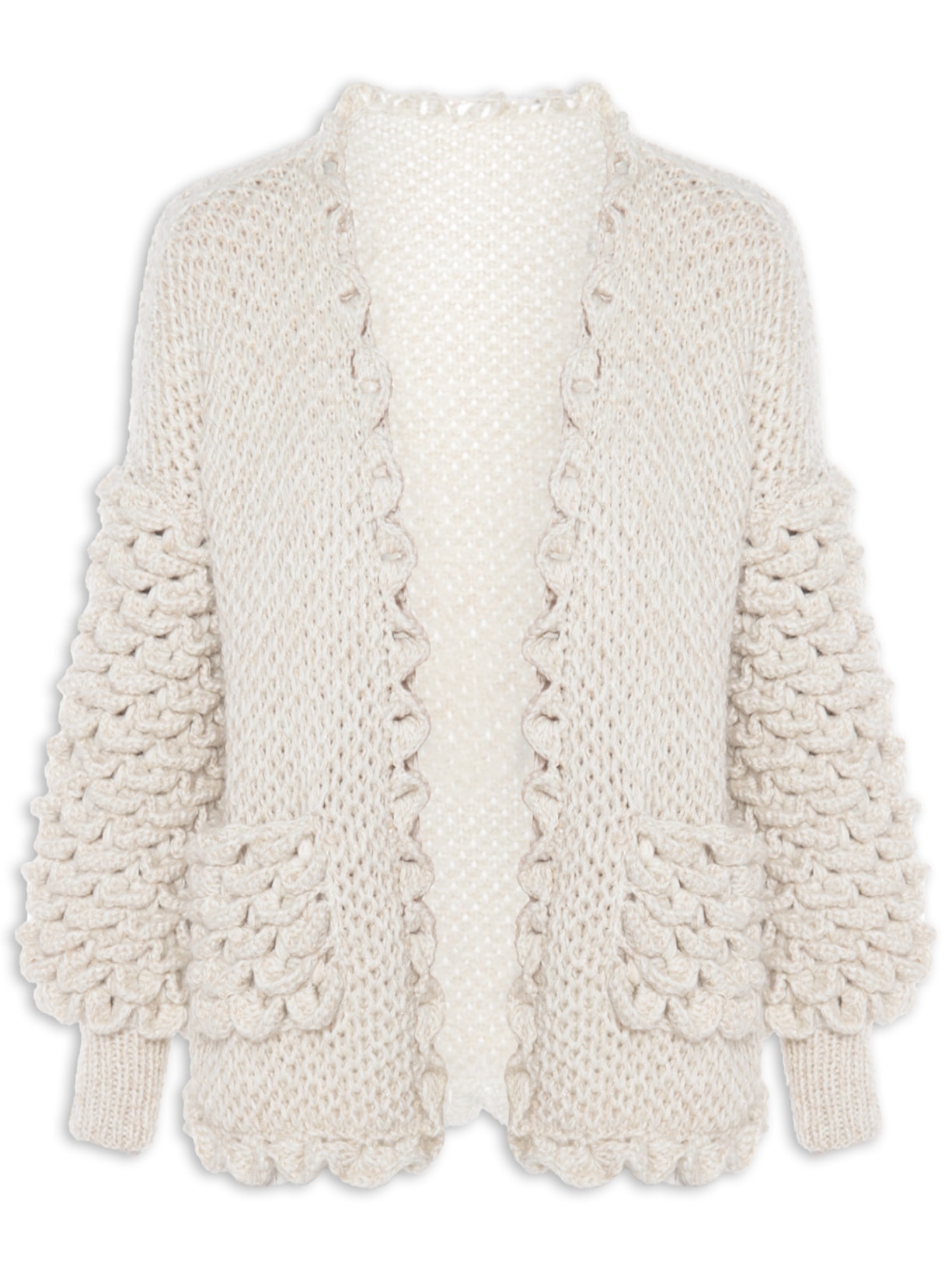 Casaco Feminino Tricot Moscow 2 - Bege