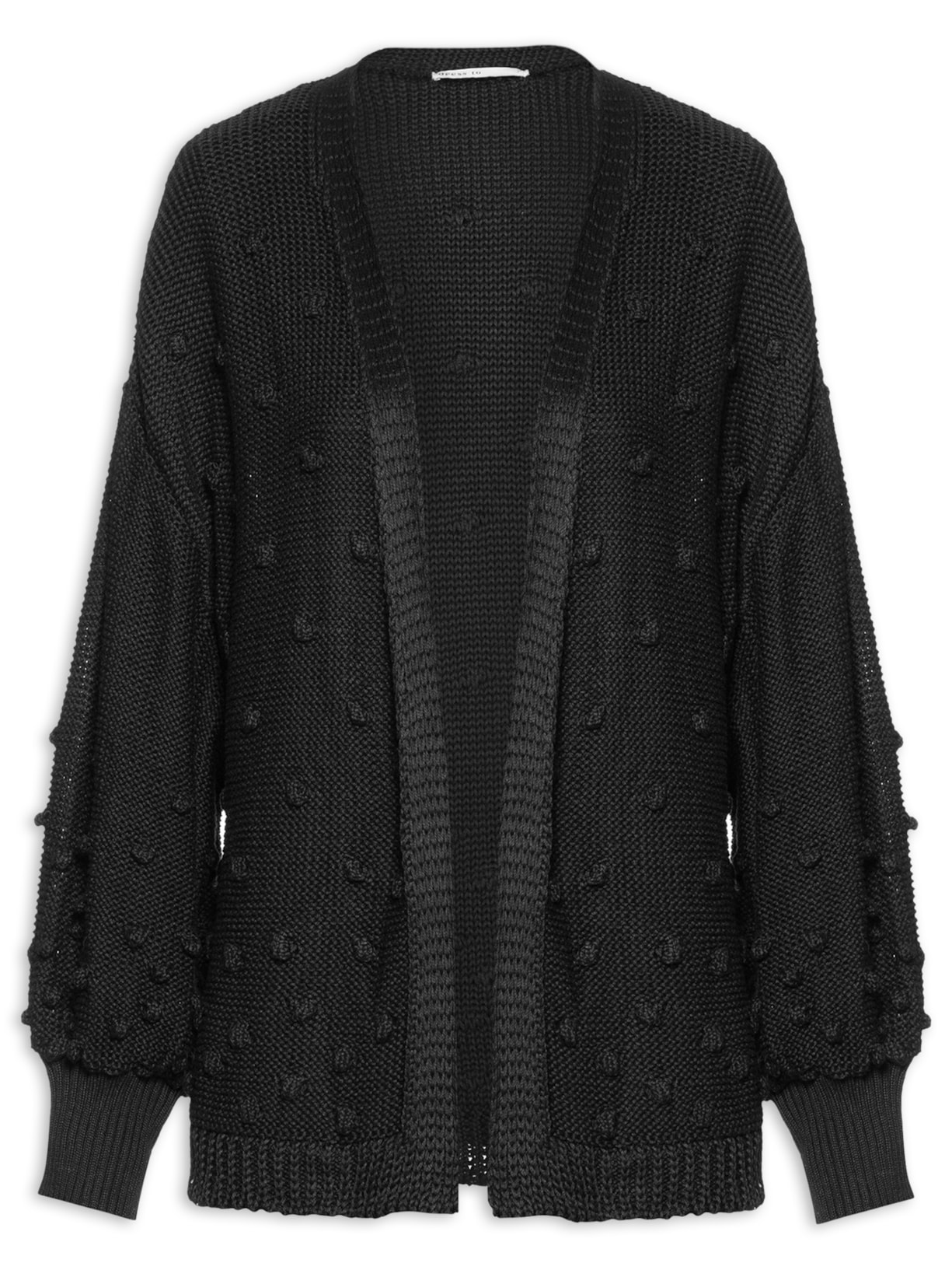 Casaco Feminino Tricot - Preto