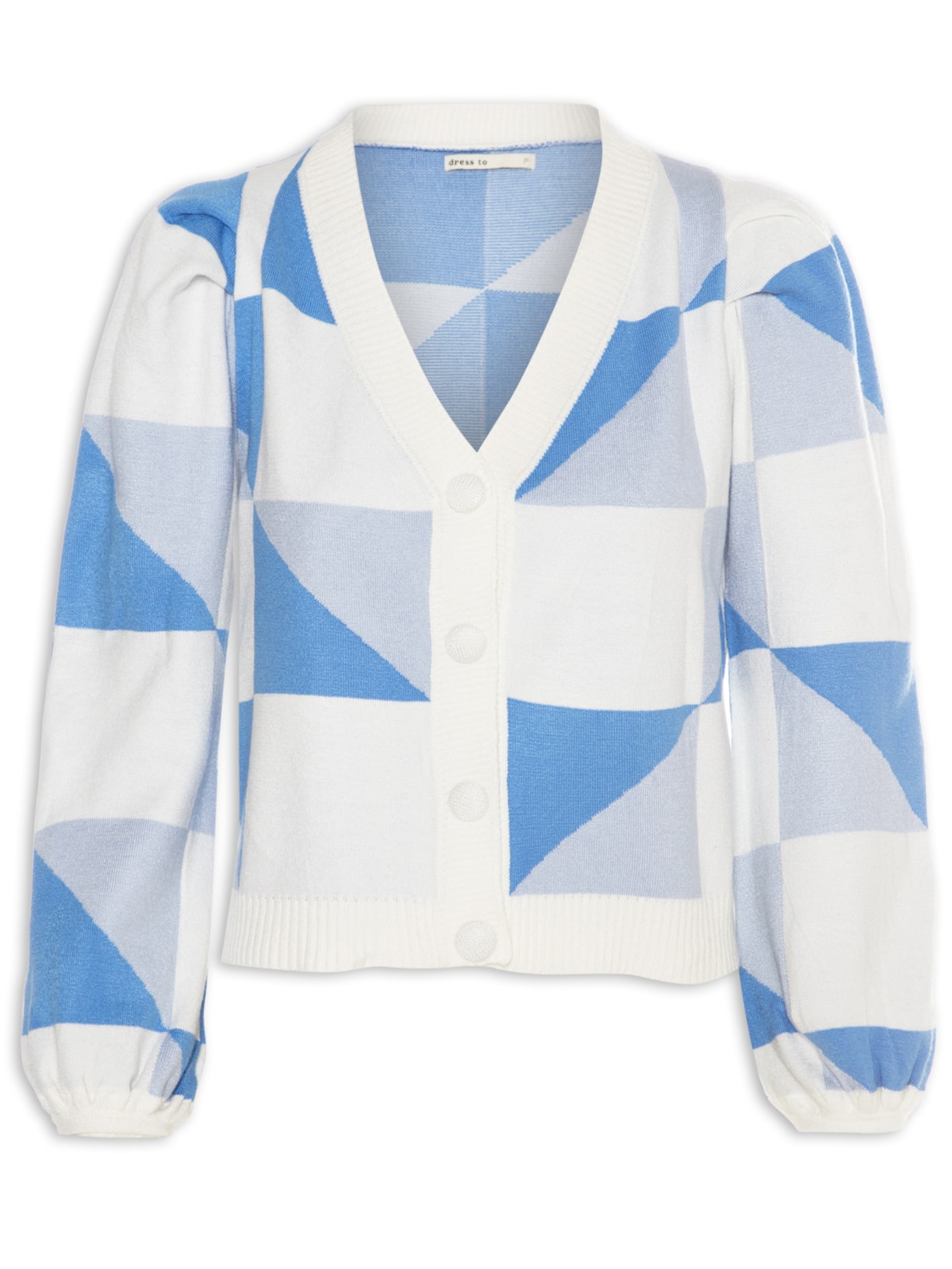 Casaco Feminino Tricot Veleiro - Azul