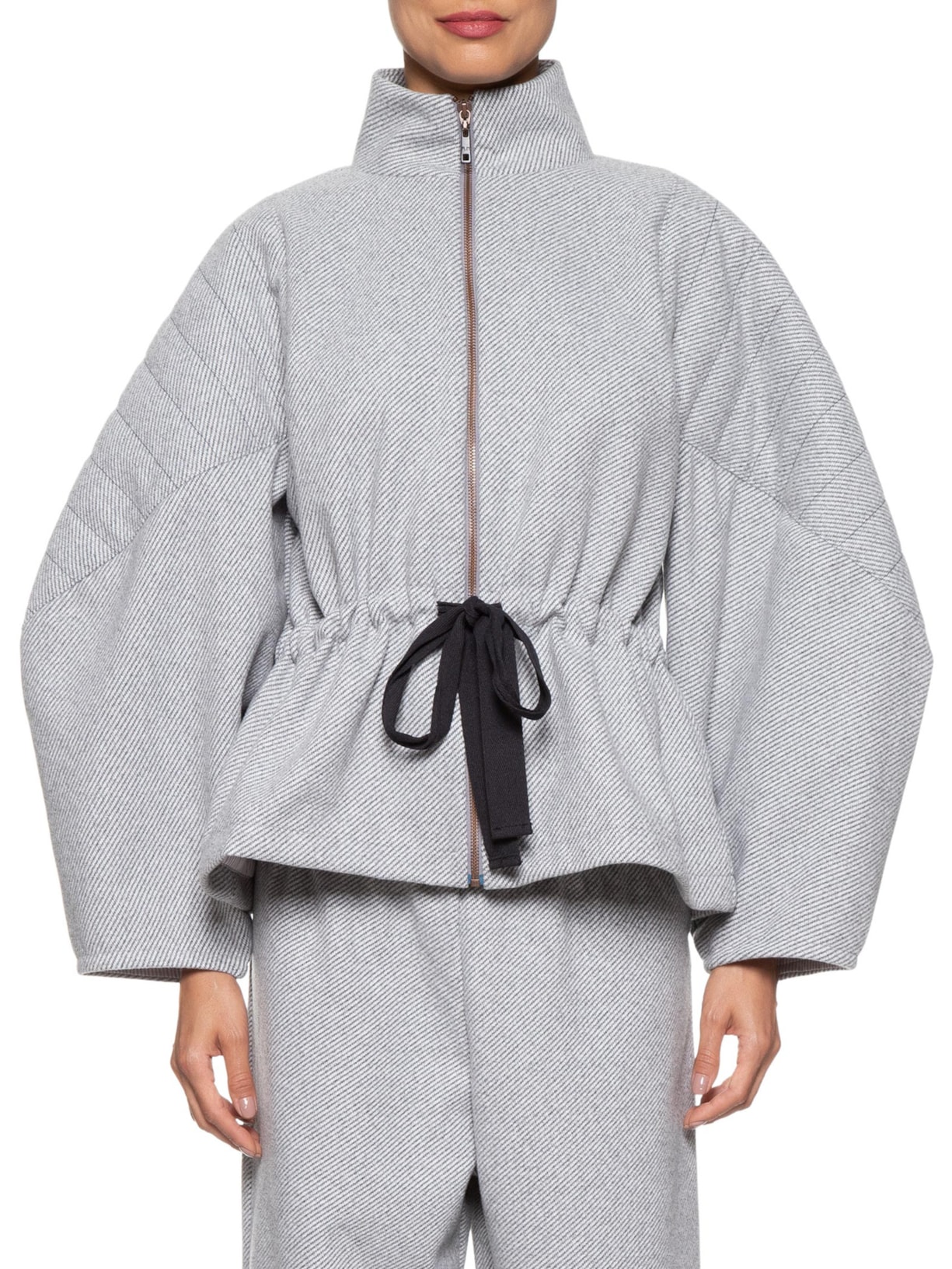 Casaco Feminino Tsunami Cinza A.niemeyer