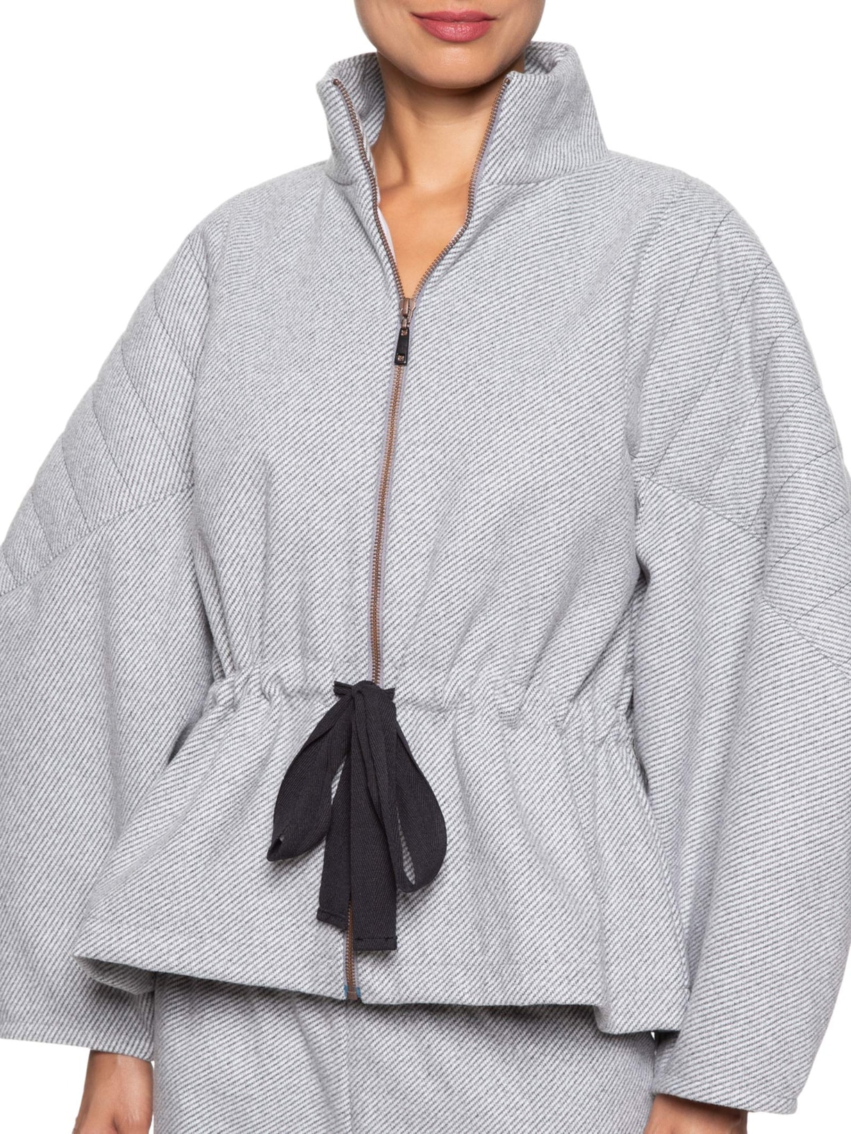 Casaco Feminino Tsunami Cinza A.niemeyer