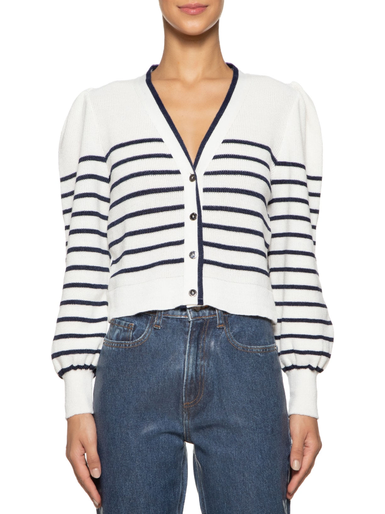 Casaco Feminino Una Branco  Le Lis