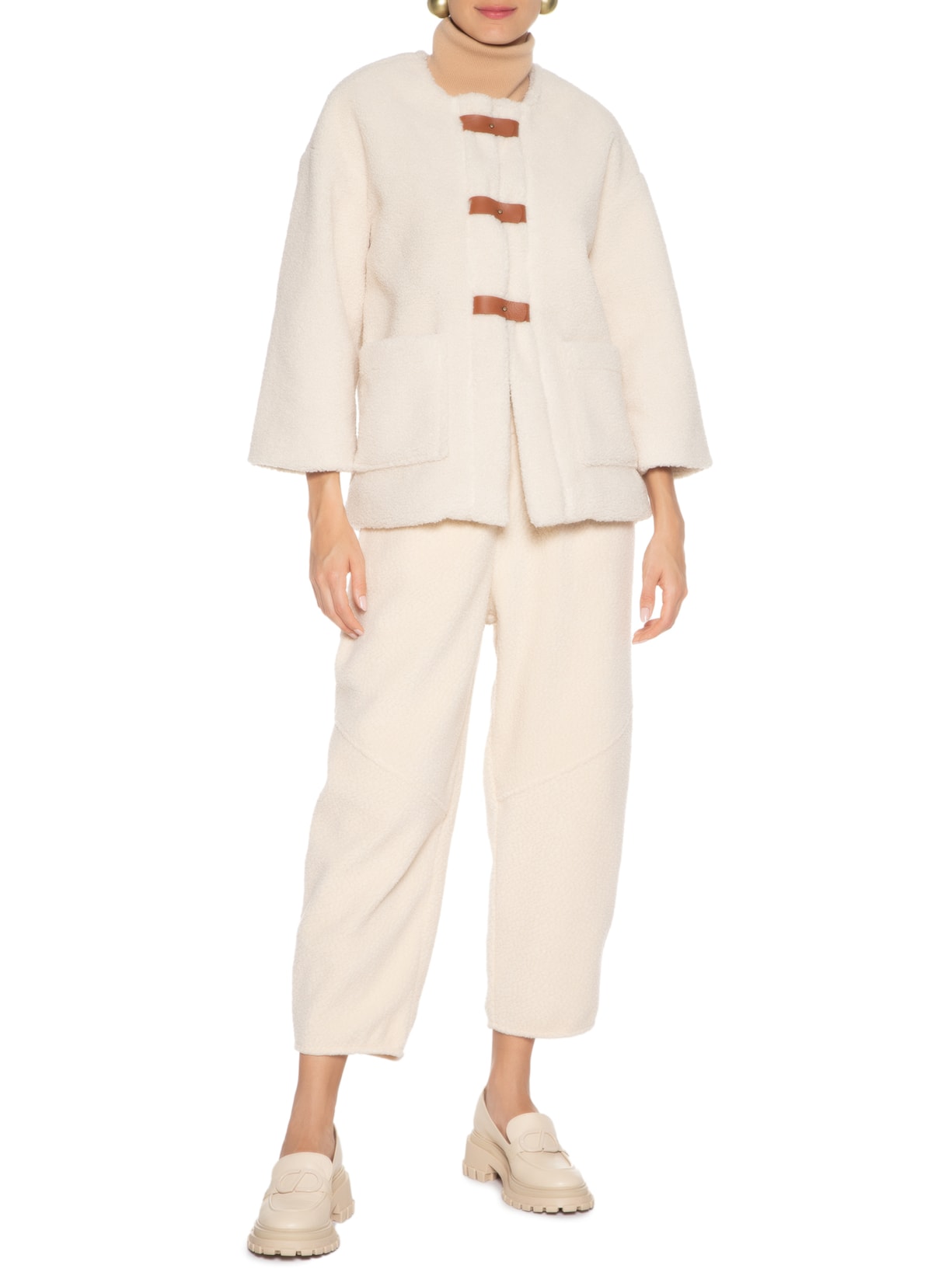 Casaco Feminino Urda Bege Le Soleil D'été