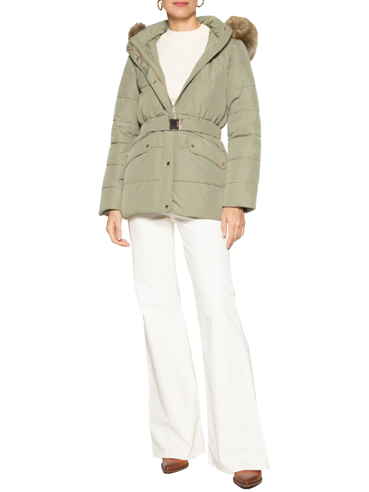 Casaco Feminino Vanessa Bege Le Lis