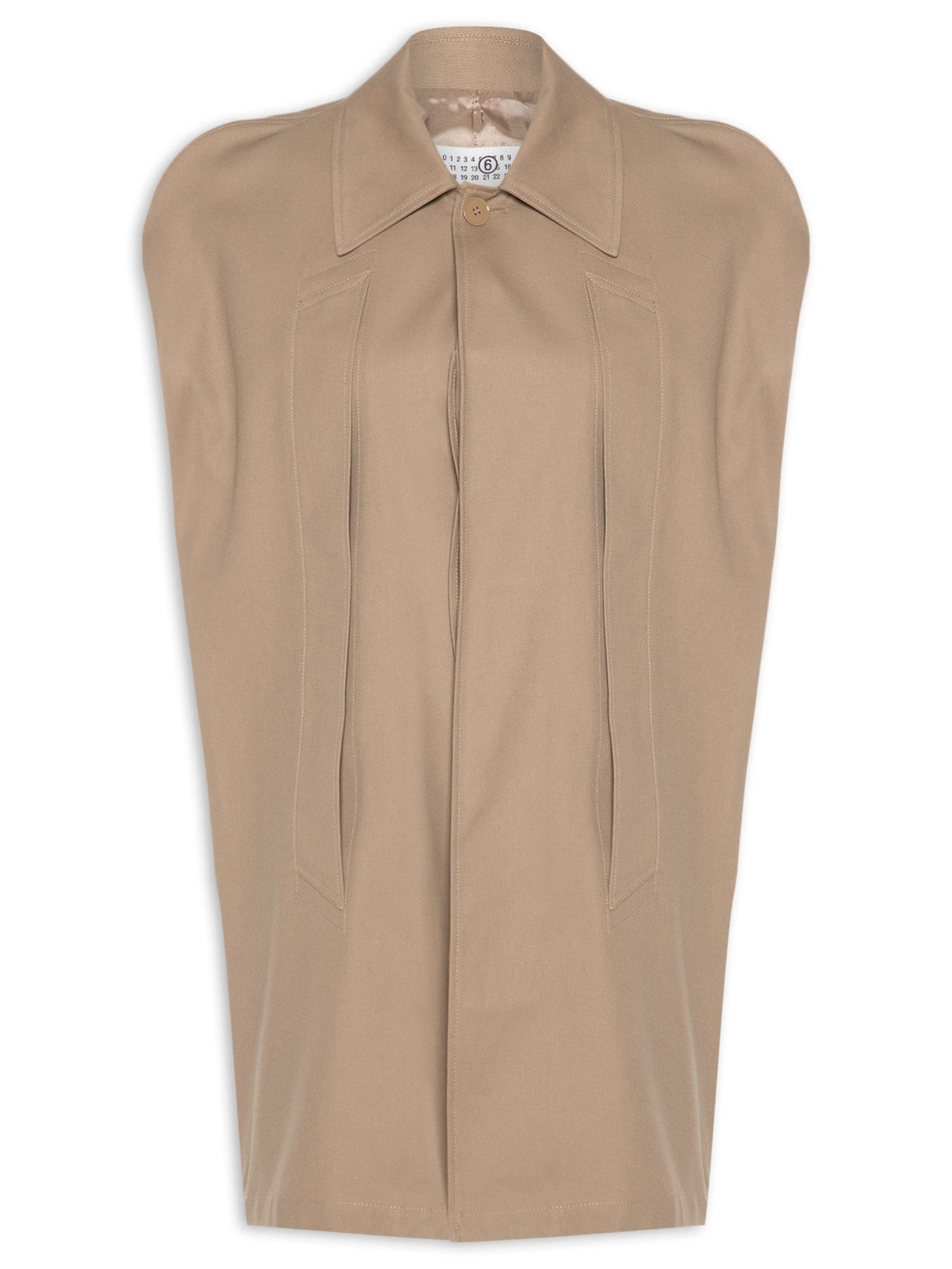 Casaco Feminino Waterproof Cotton Cape - Bege