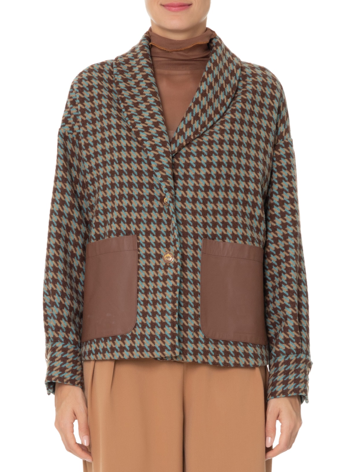 Casaco Feminino Zurique Marrom Mixed