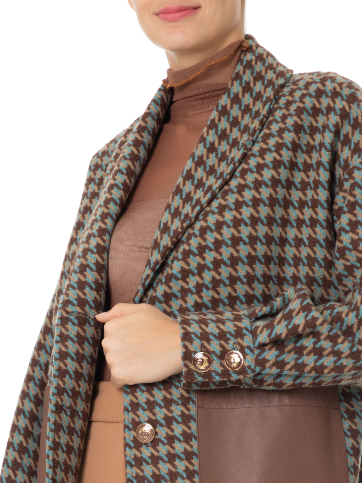 Casaco Feminino Zurique Marrom Mixed