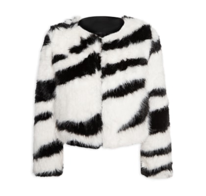 Casaco Fur Feminino - Off White