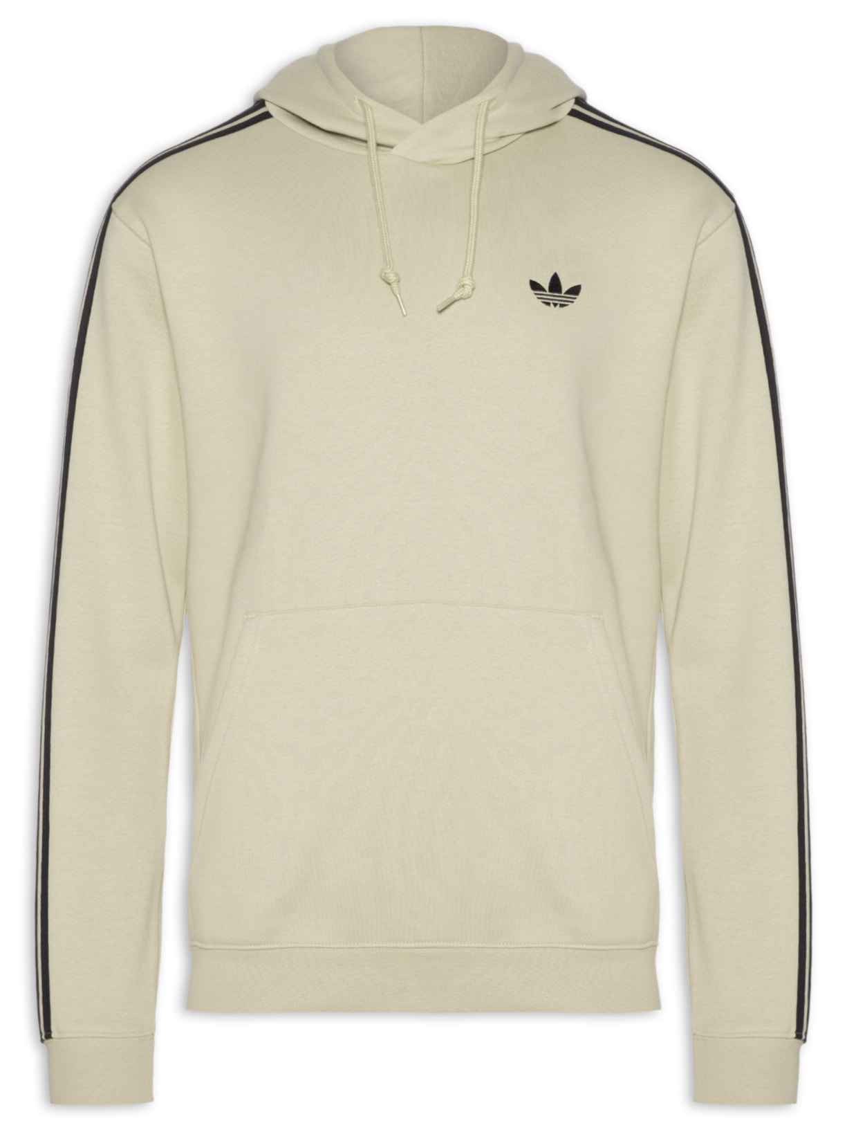 Casaco Masculino 3 Stripes Hooded - Bege