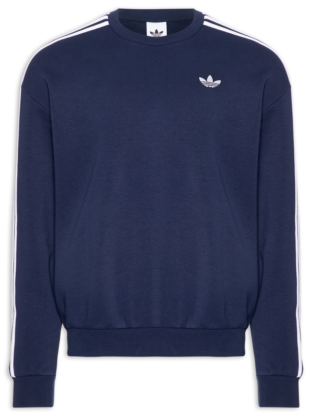 Casaco Masculino 3S Crew Azul Adidas Originals