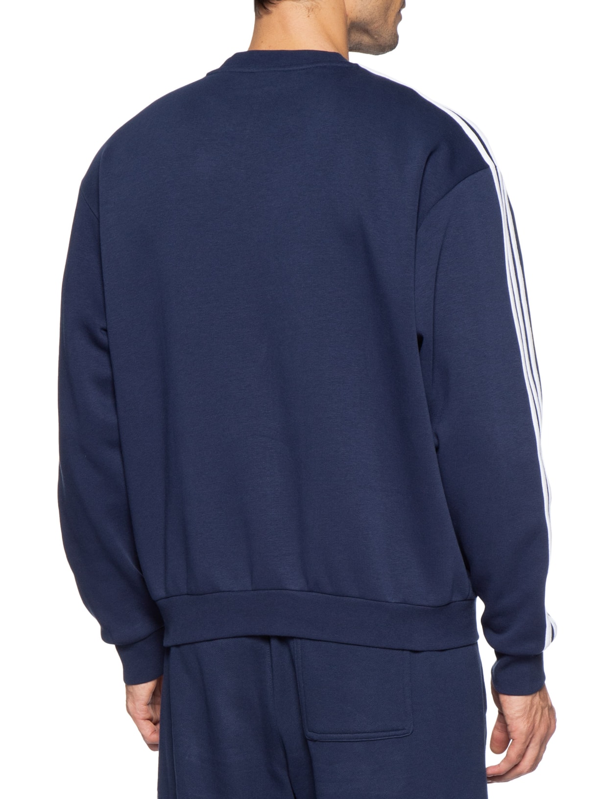 Casaco Masculino 3S Crew Azul Adidas Originals