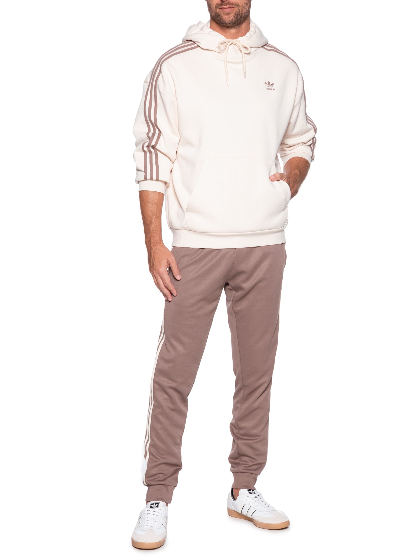 Adidas Originals - Casaco Masculino Baggy - Off White