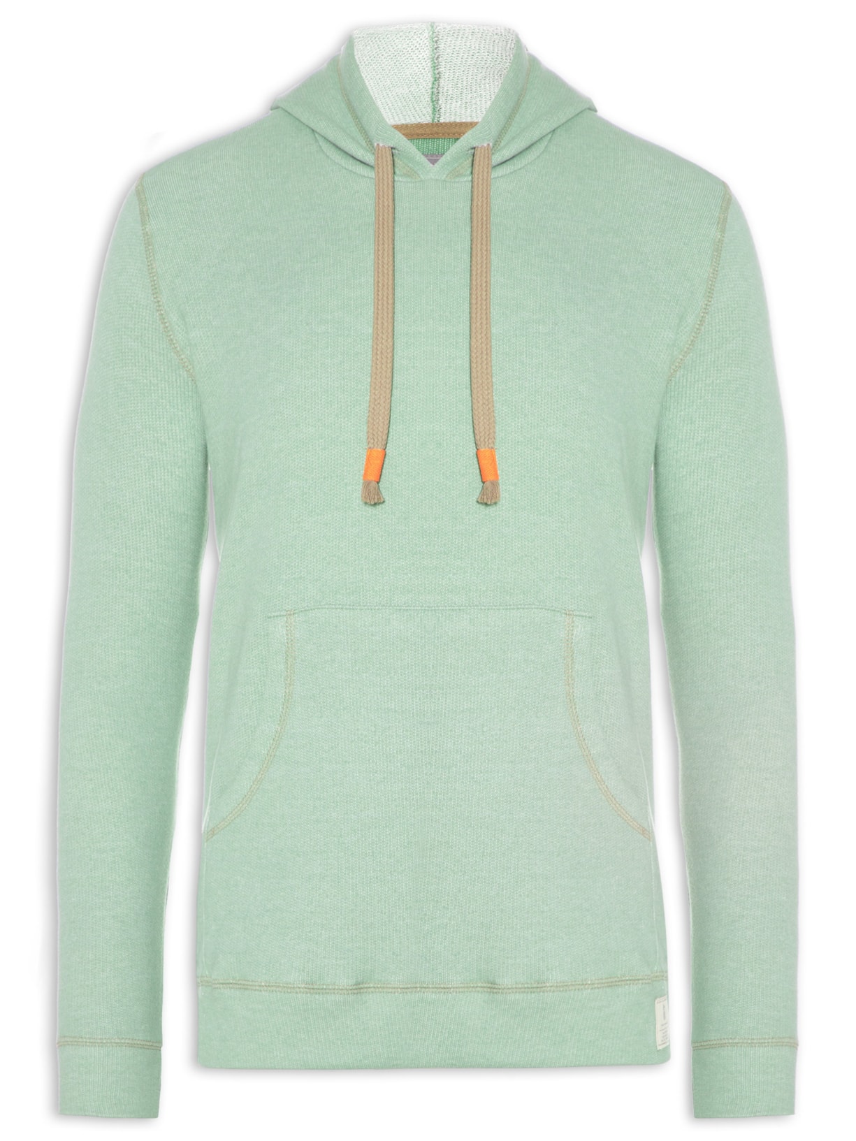 Casaco Masculino Canguru Desagulhado Verde Pineapple