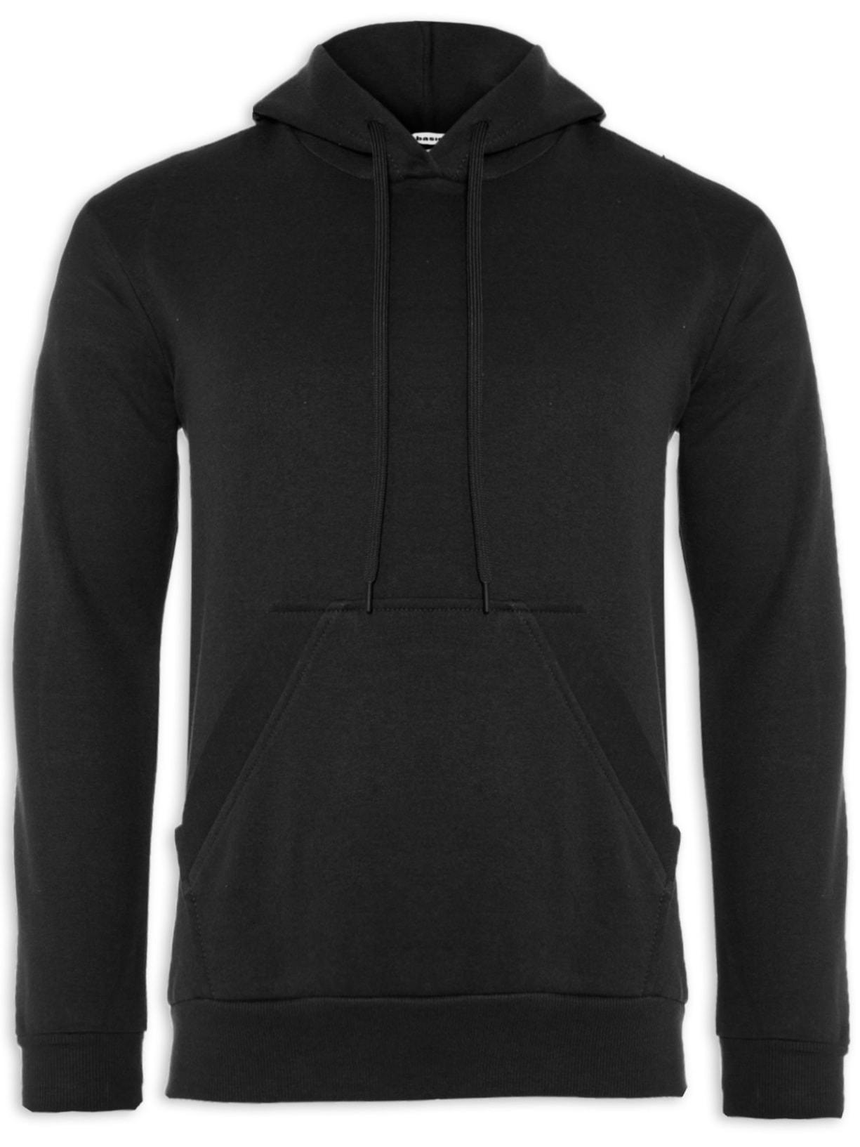 Casaco Masculino Canguru Moletom - Preto