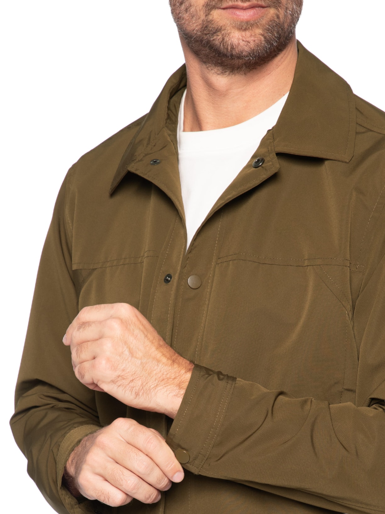 Casaco Masculino Clássico Marrom Basiq Men