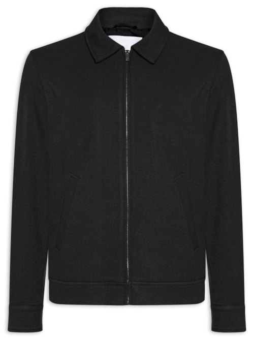 Casaco Masculino Clássico - Preto