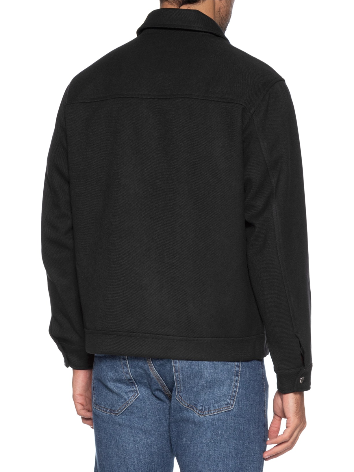 Casaco Masculino Clássico Preto '2 Essential