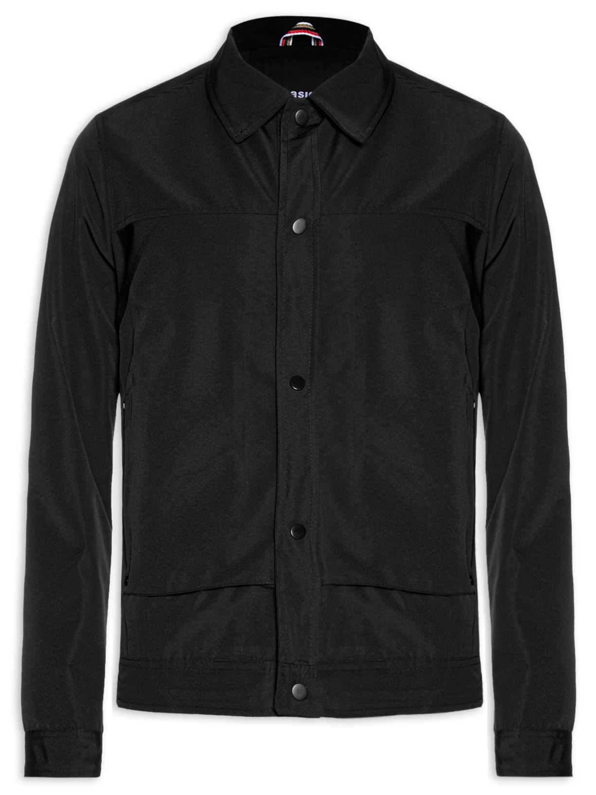 Casaco Masculino Clássico Preto Basiq Men