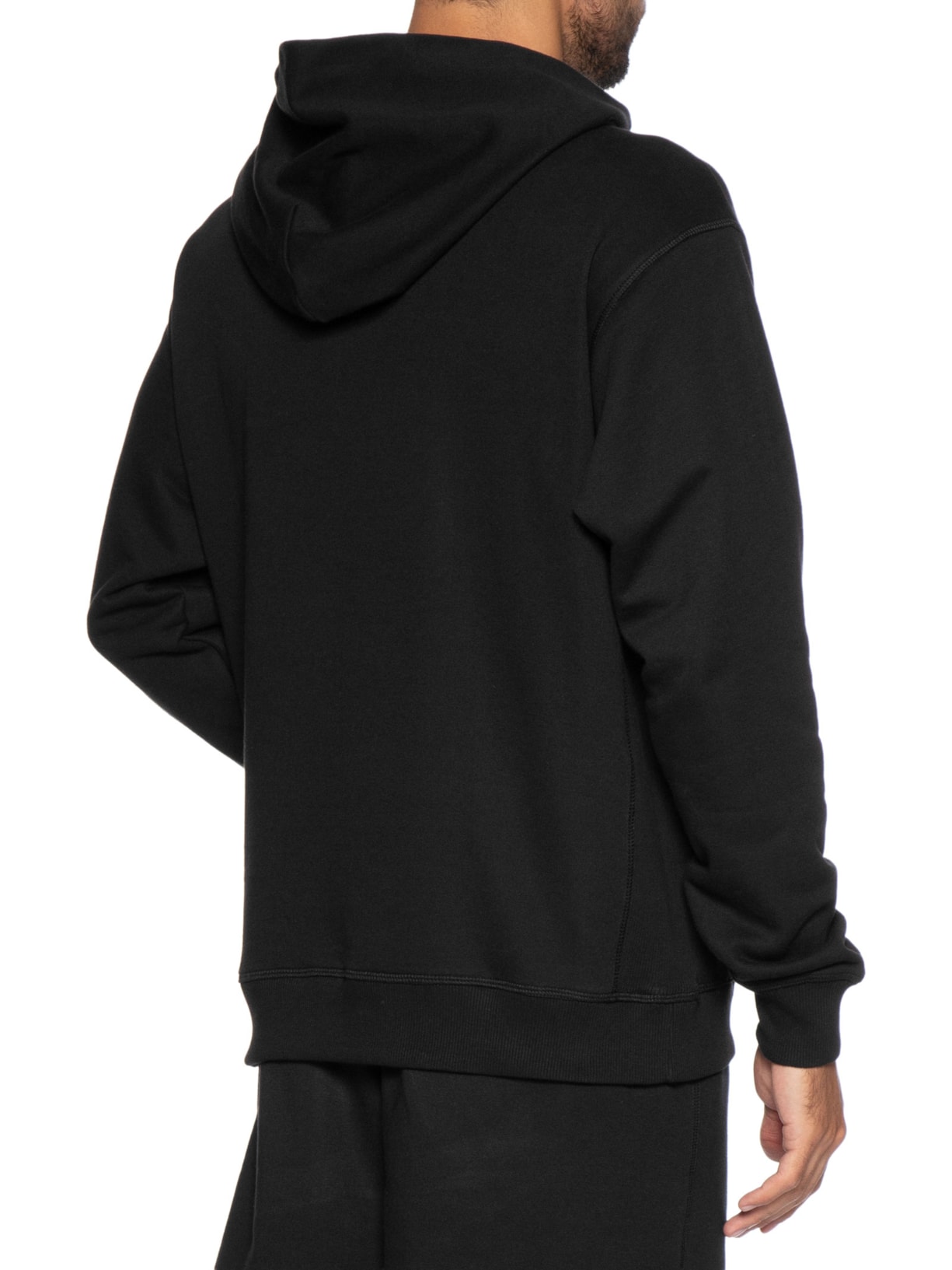 Casaco Masculino Com Capuz Athletics Small Logo Preto New Balance