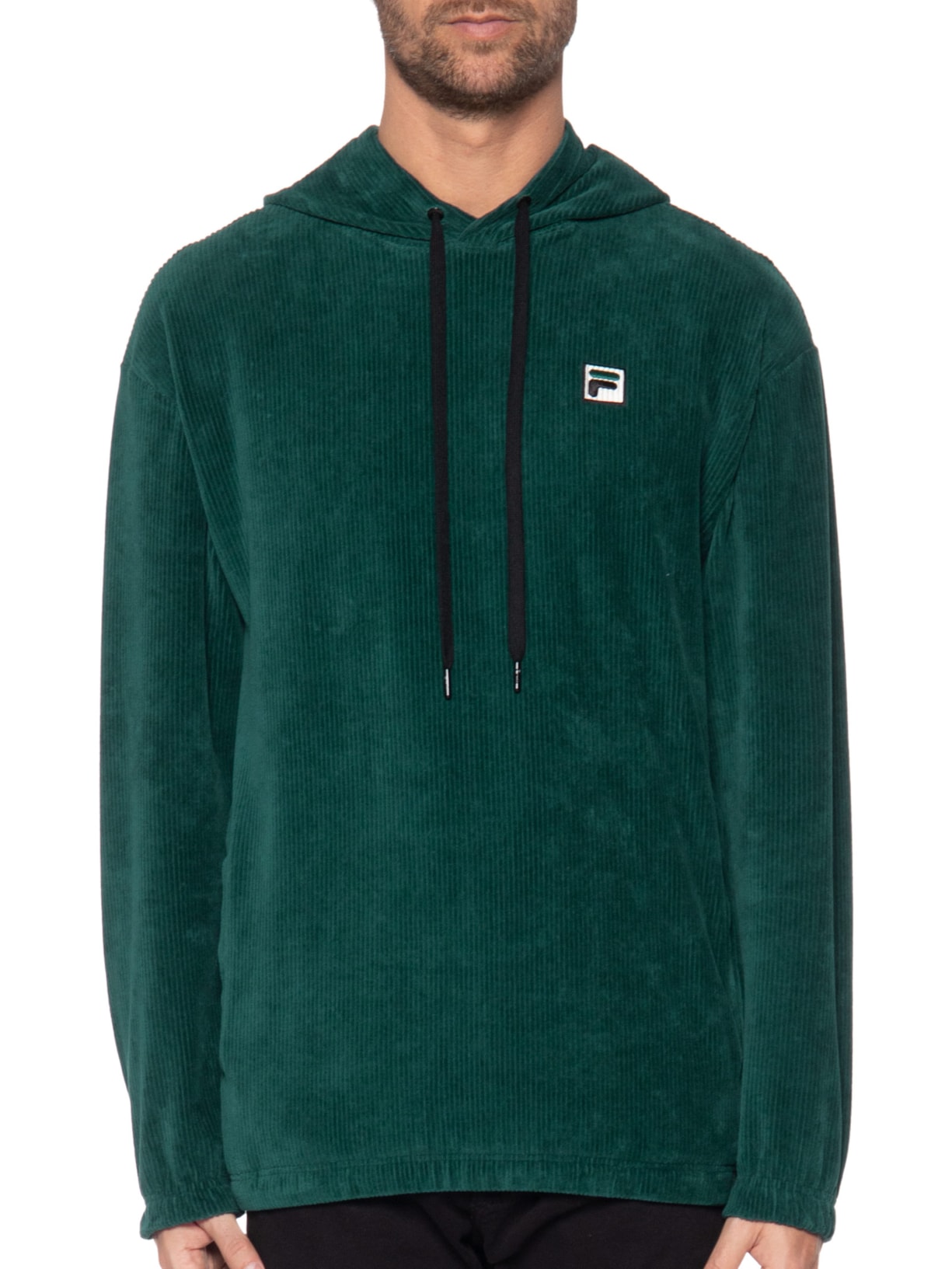Casaco Masculino Com Capuz Pryor Verde Fila